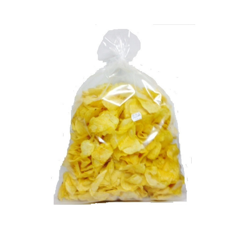 PATATAS CHIPS BOLSA TRANSPARENTE 3/1 kg.